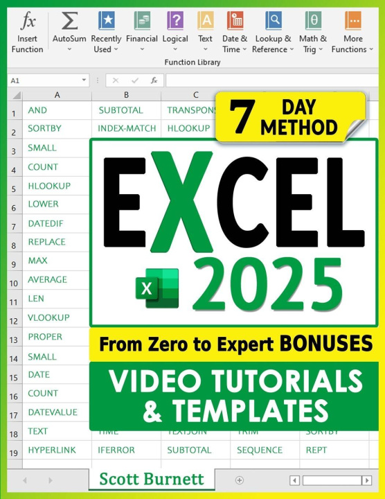 Kniha Excel Scott Burnett