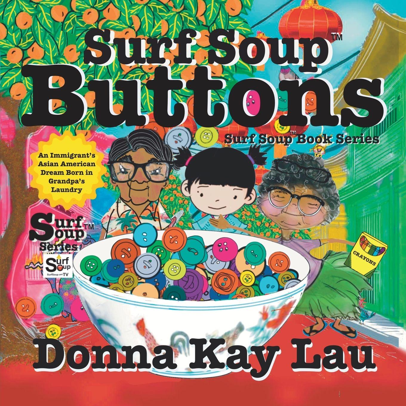 Kniha Surf Soup Buttons Donna Kau Lau