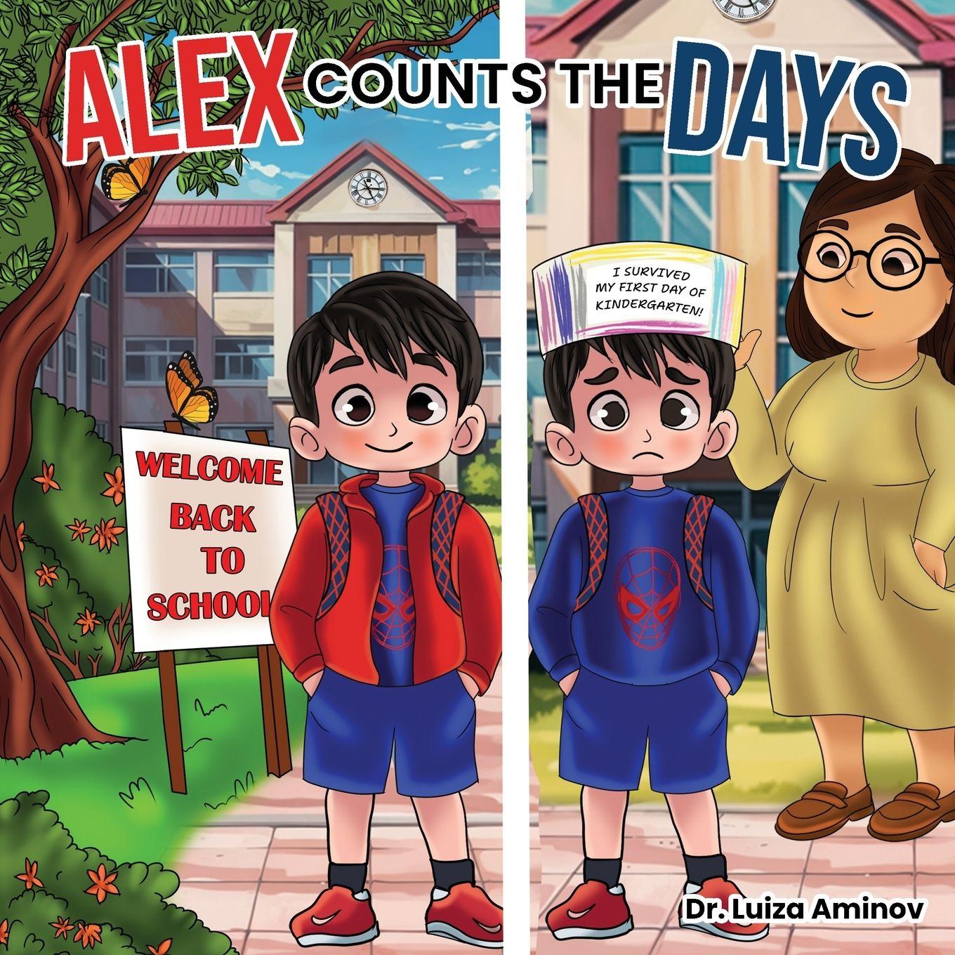 Kniha Alex Counts the Days Dr. Luiza Aminov
