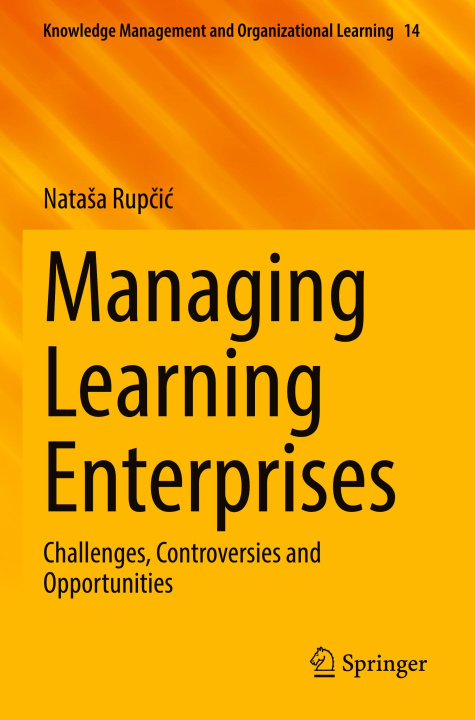 Kniha Managing Learning Enterprises Natasa Rupcic