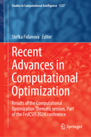 Kniha Recent Advances in Computational Optimization Stefka Fidanova
