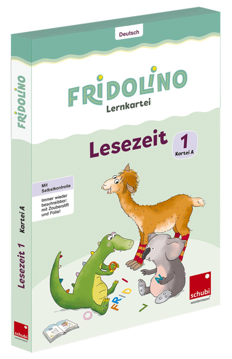Boek Fridolino-Lernkartei. Lesezeit 1. Schuljahr (Box A) 
