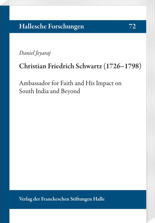 Kniha Christian Friedrich Schwartz (1726-1798) Daniel Jeyaraj