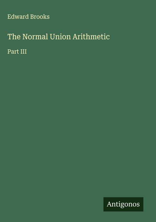 Kniha The Normal Union Arithmetic 