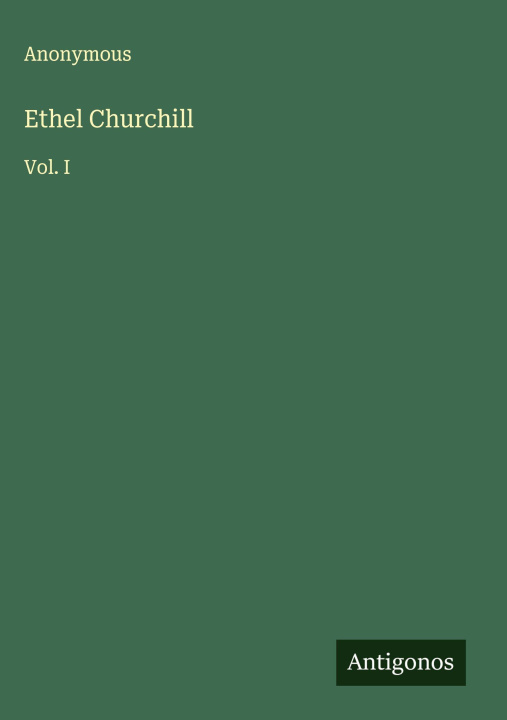 Kniha Ethel Churchill 
