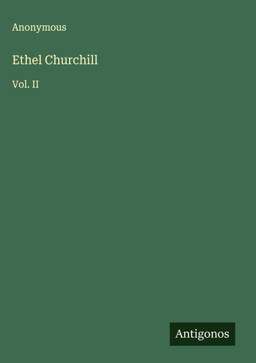 Boek Ethel Churchill 