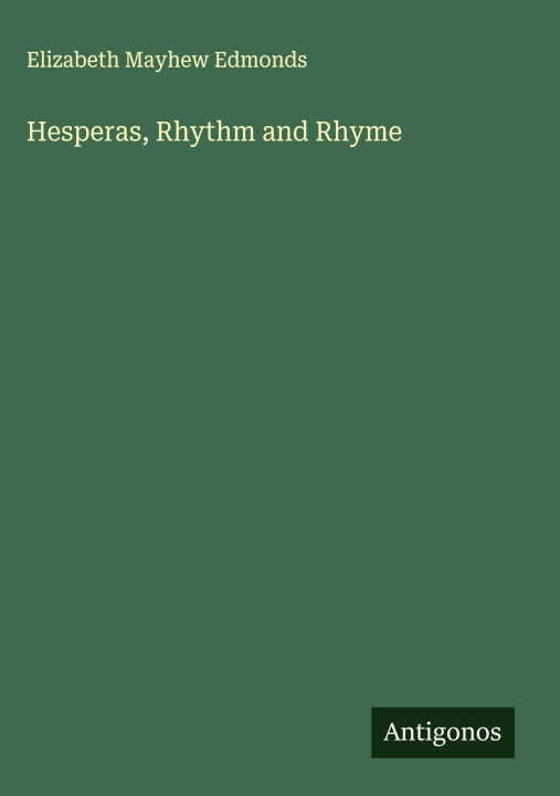 Kniha Hesperas, Rhythm and Rhyme 