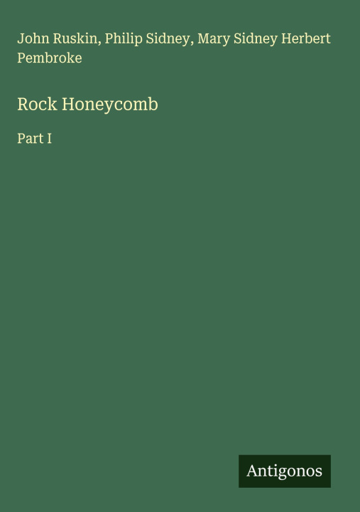 Kniha Rock Honeycomb Philip Sidney
