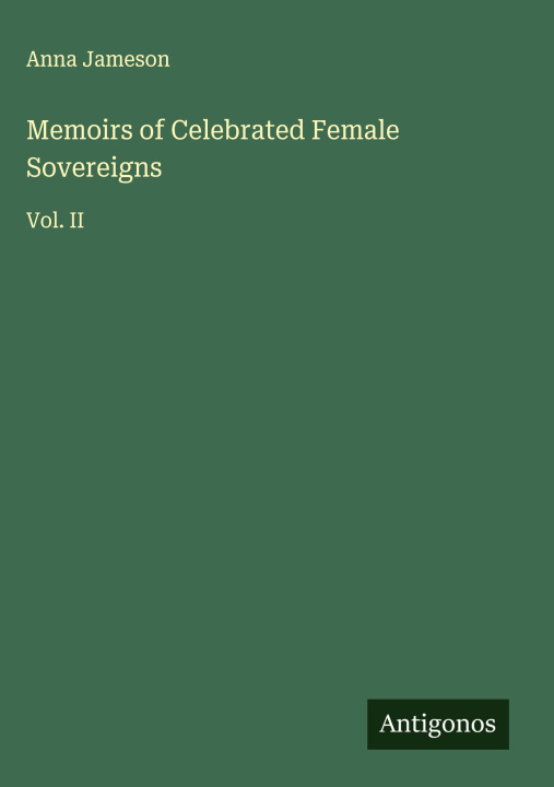 Libro Memoirs of Celebrated Female Sovereigns 