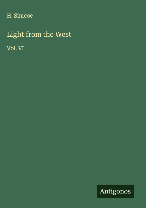 Libro Light from the West 