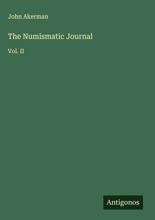 Kniha The Numismatic Journal 