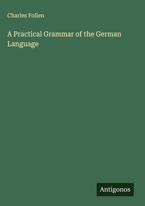 Carte A Practical Grammar of the German Language 