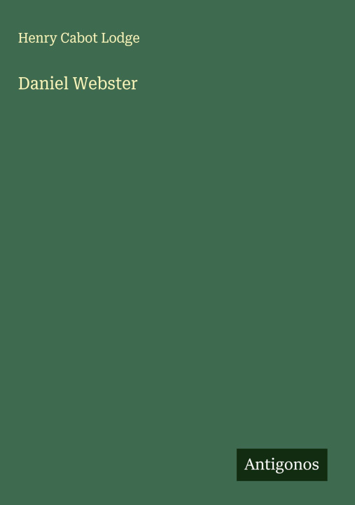 Kniha Daniel Webster 