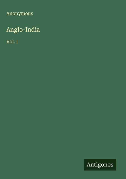 Kniha Anglo-India 
