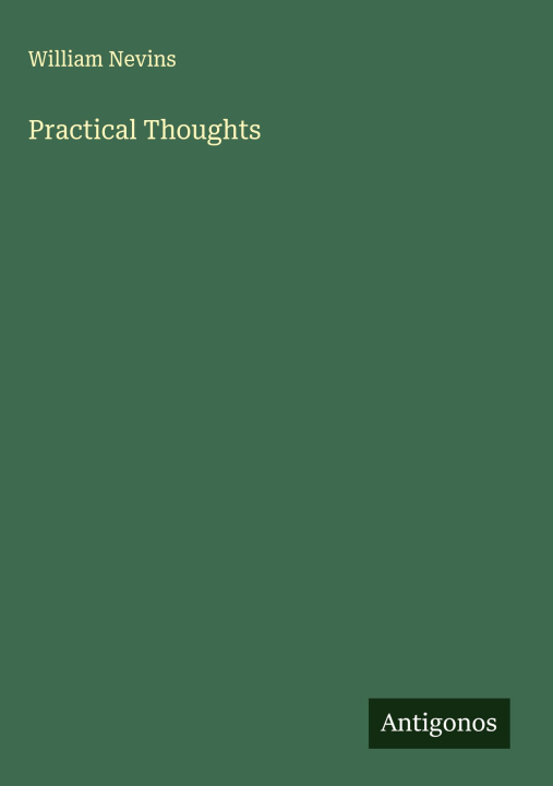 Kniha Practical Thoughts 