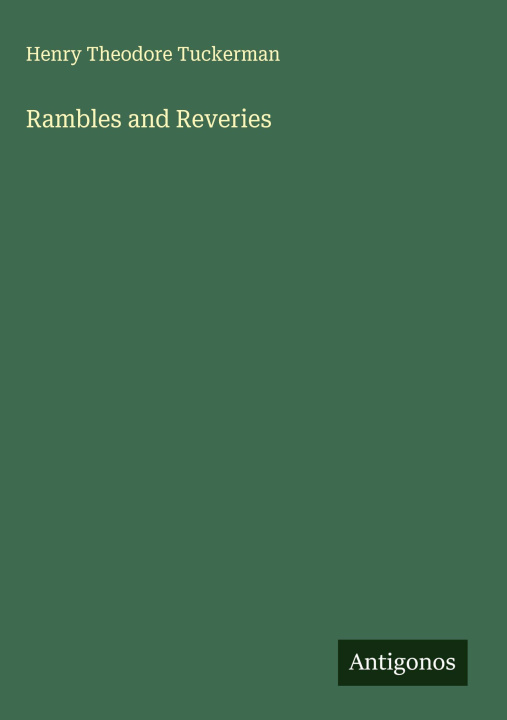 Carte Rambles and Reveries 