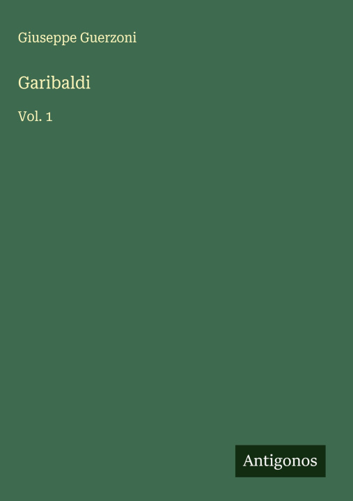 Kniha Garibaldi 