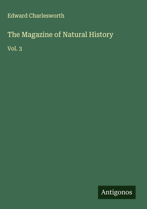 Kniha The Magazine of Natural History 