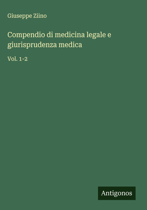Boek Compendio di medicina legale e giurisprudenza medica 