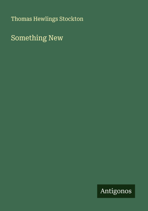 Kniha Something New 