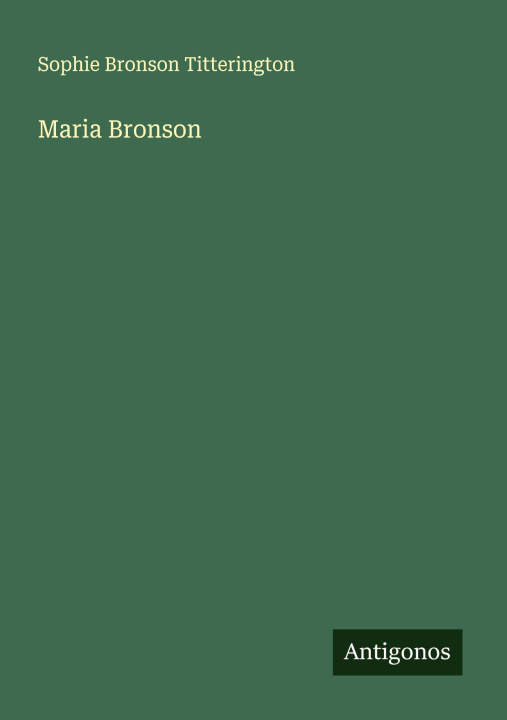 Knjiga Maria Bronson 