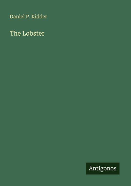 Kniha The Lobster 