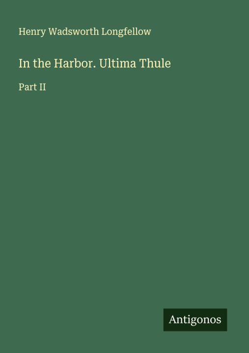 Kniha In the Harbor. Ultima Thule 