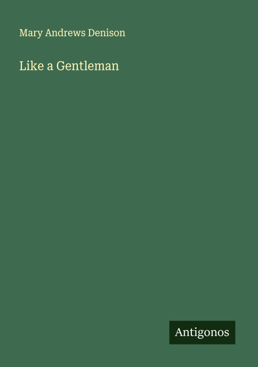 Kniha Like a Gentleman 