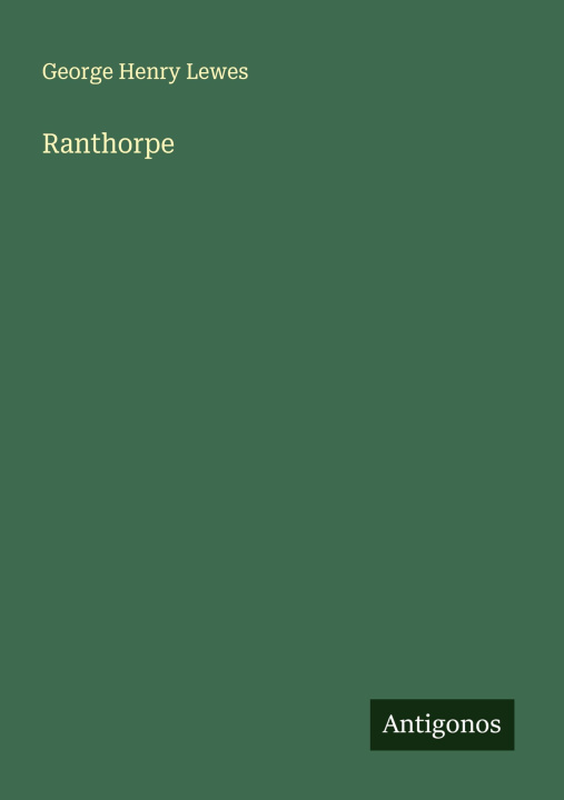 Kniha Ranthorpe 