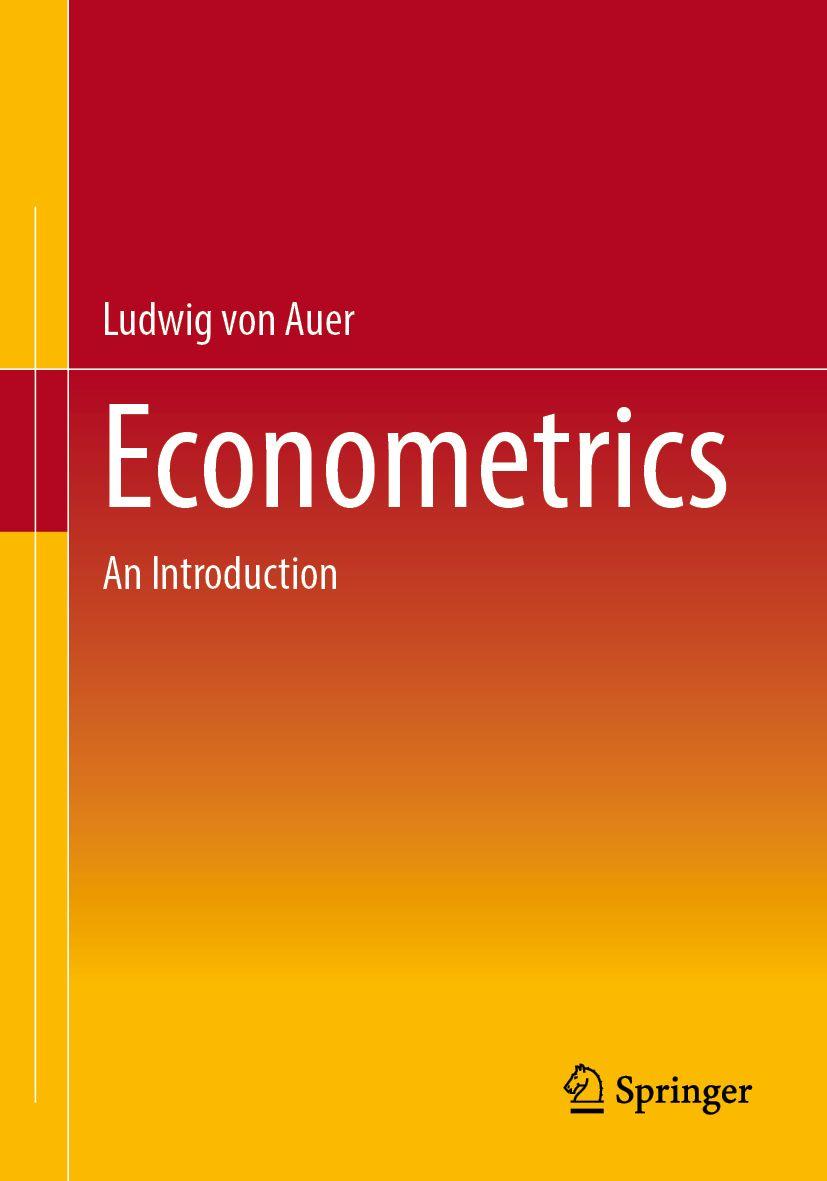 Carte Econometrics Ludwig von Auer