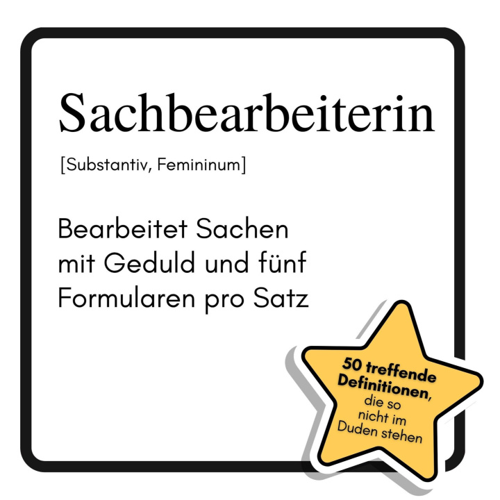Kniha Sachbearbeiterin Amelia Schwarz