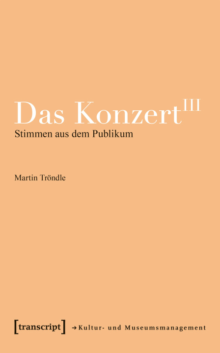 Buch Das Konzert III Martin Tröndle