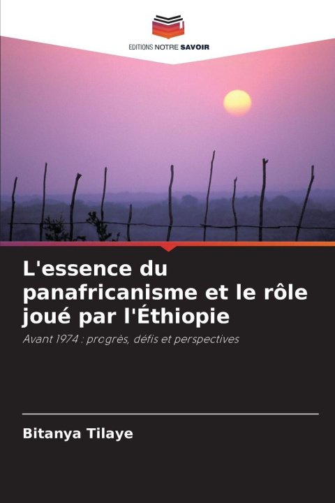 Libro L'essence du panafricanisme et le rôle joué par l'Éthiopie Bitanya Tilaye