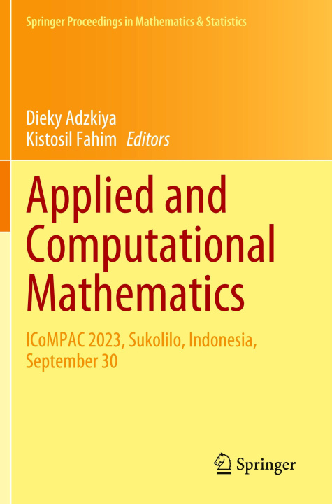Kniha Applied and Computational Mathematics Kistosil Fahim