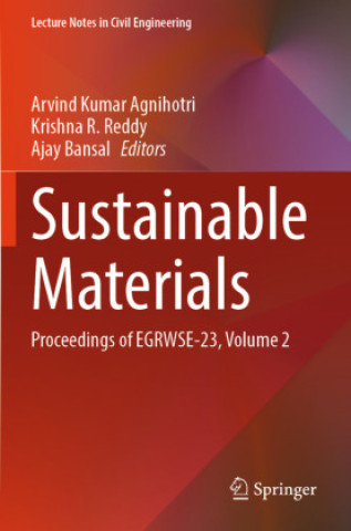 Kniha Sustainable Materials Krishna R. Reddy