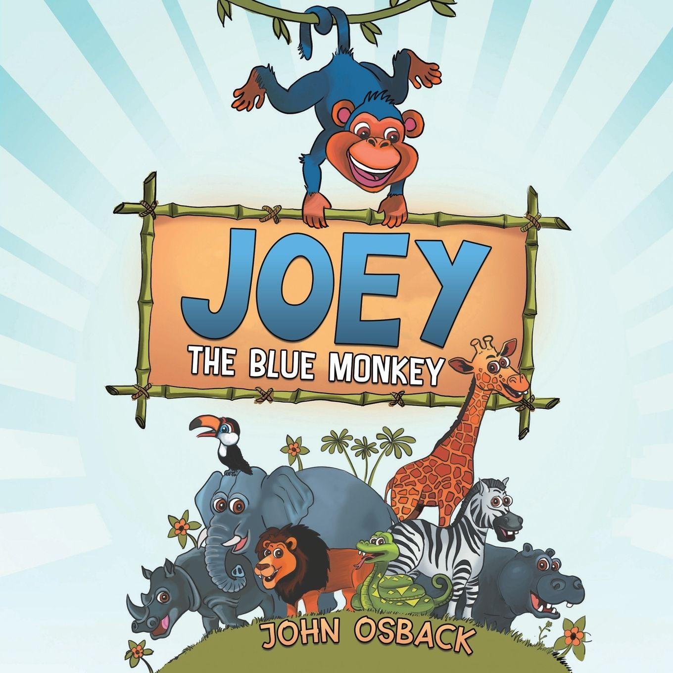 Kniha Joey the Blue Monkey John Osback