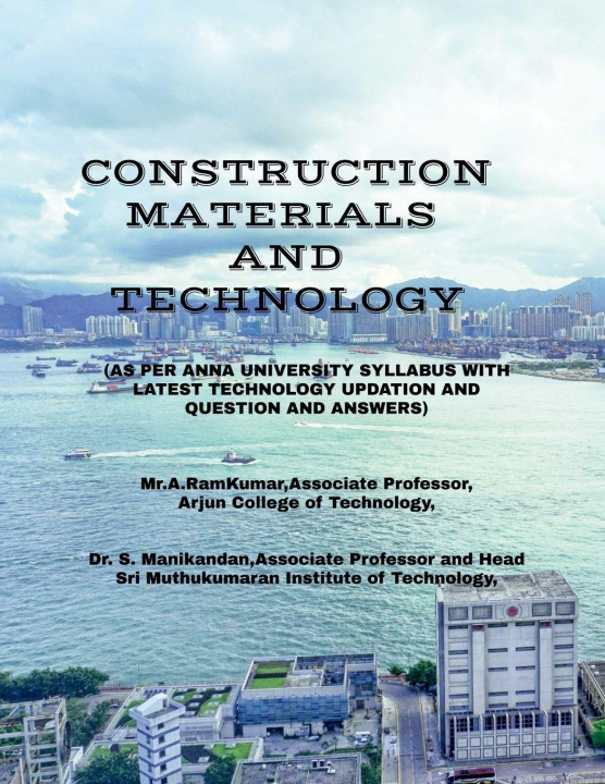 Kniha Construction Materials and Technology A.RAMKUMAR
