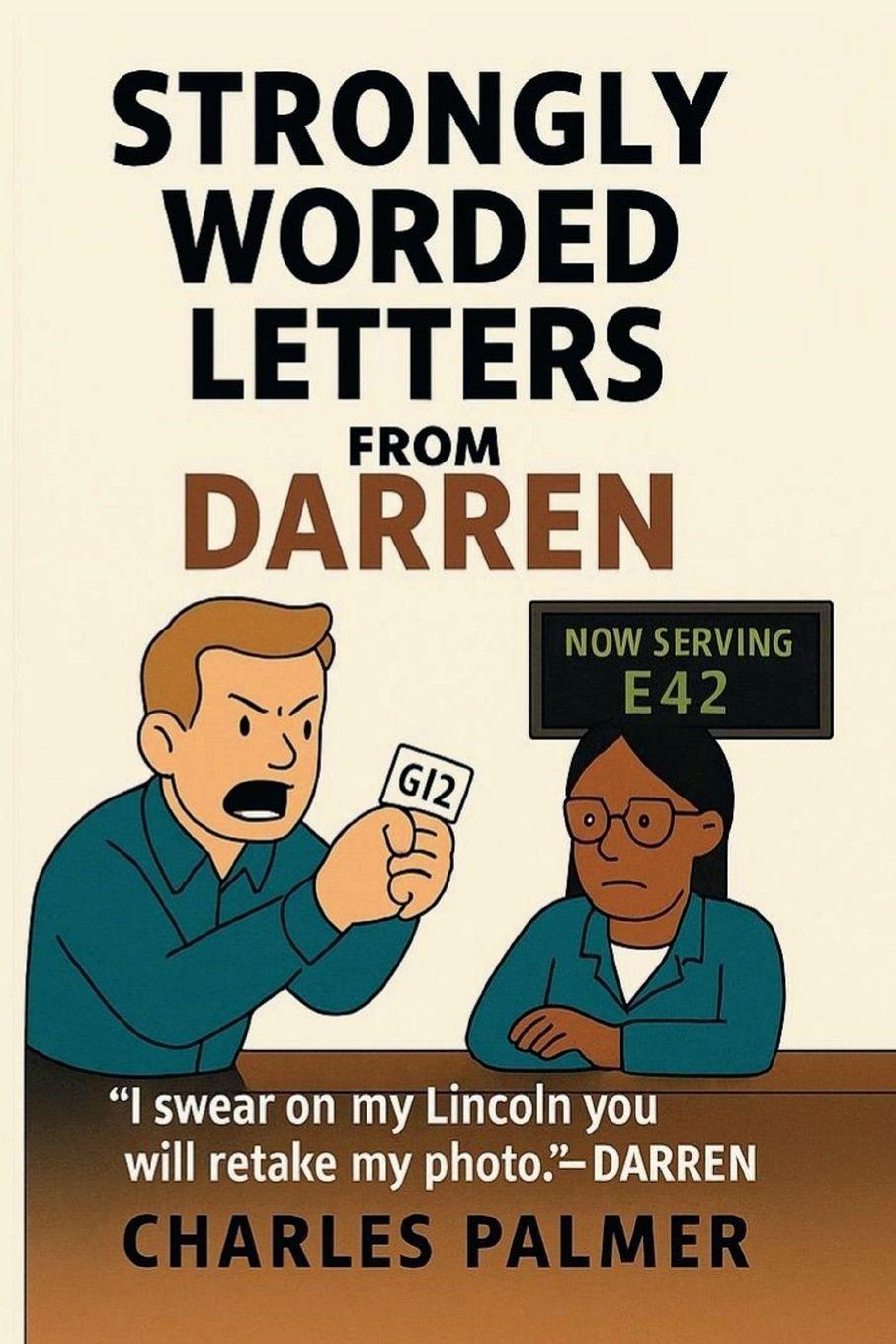 Kniha Strongly Worded Letters From Darren Charles Palmer