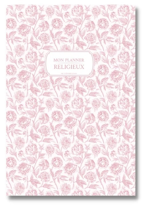 Kniha Mon Planner Religieux Rose 