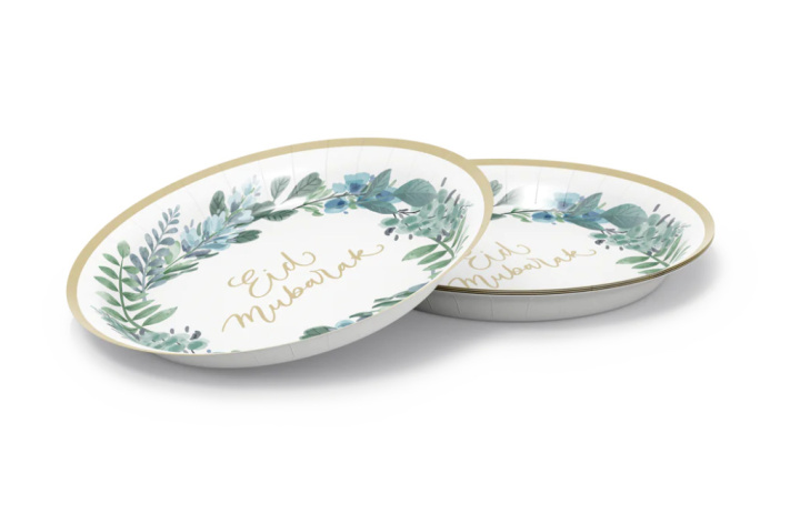 Carte ASSIETTES EID MUBARAK 