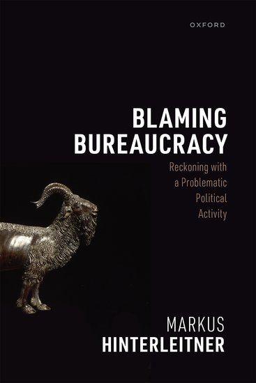Kniha Blaming Bureaucracy Hinterleitner