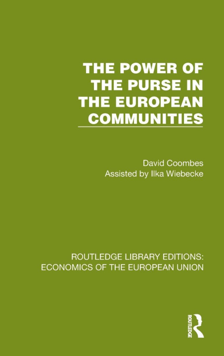 Libro Power of the Purse in the European Communities David Coombes
