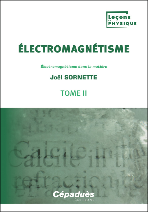 Kniha Électromagnétisme. Tome 2 Sornette