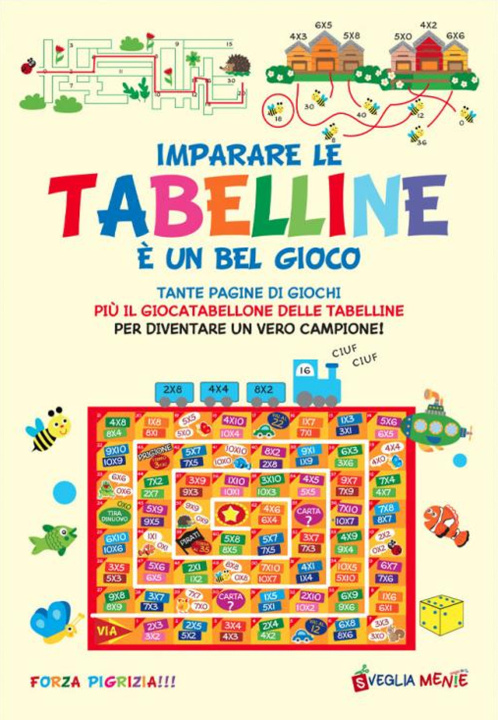 Книга Imparare le tabelline è un gioco 
