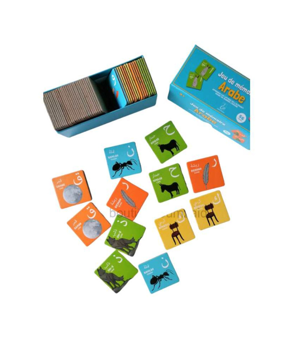 Kniha JEU DE MéMOIRE ARABE 