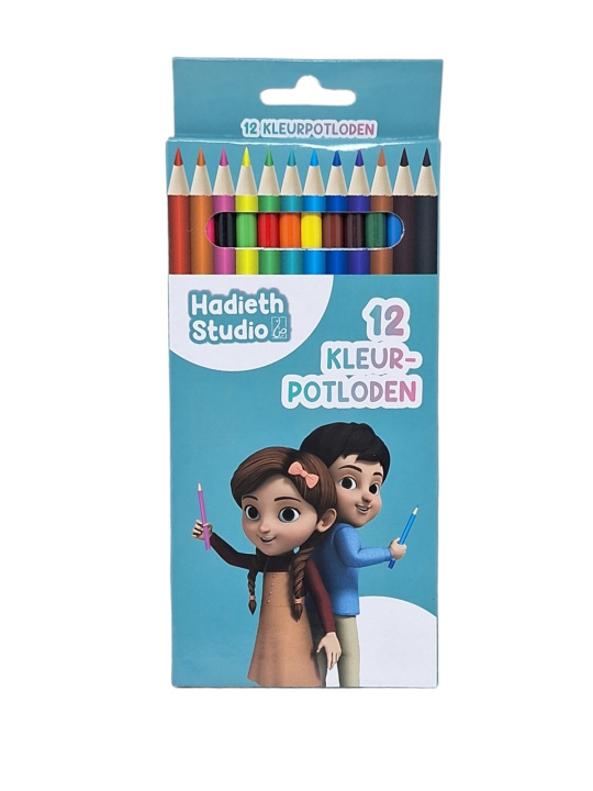 Kniha 12 crayons de couleur 