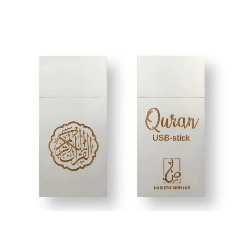 Kniha QURAN CLé USB  RECTANGLE GRIS 