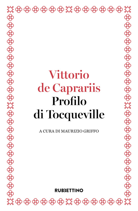 Kniha Profilo di Tocqueville Vittorio De Caprariis