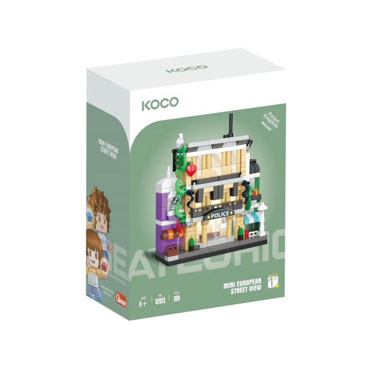 Carte Klocki KOCO Posterunek 309 elementów 