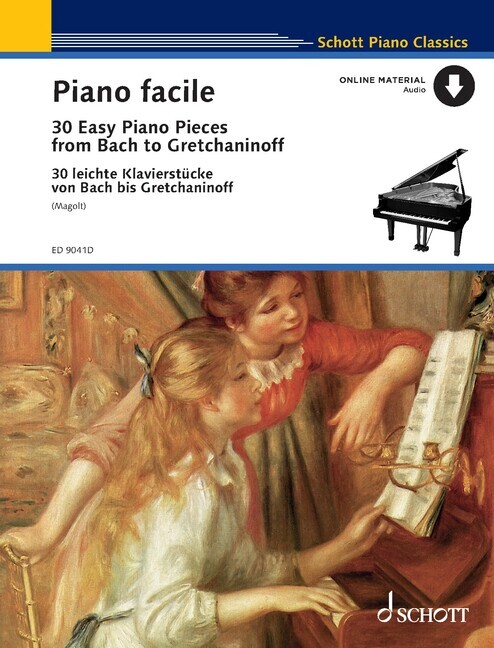 Tlačovina Easy Piano Classics Marianne Magolt